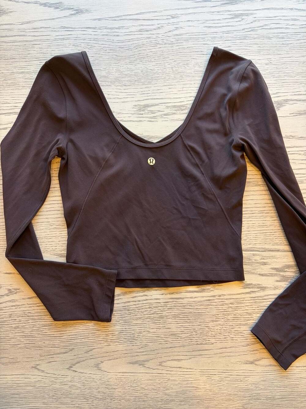 Lululemon Align Long Sleeve Shirt French Press Brown